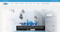 Desktop Screenshot of idronord.it