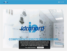 Tablet Screenshot of idronord.it